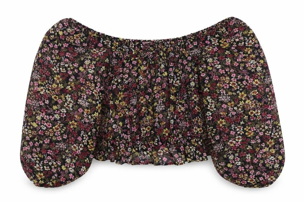 Womens UK Size 8 MNG Multicoloured Basic Blouse