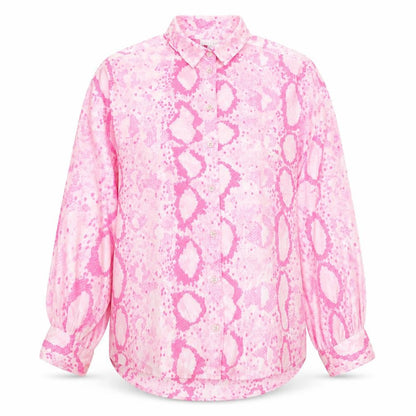 Womens UK Size 6 Topshop Pink  Button-Up