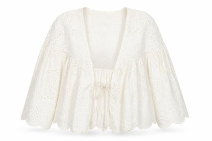 ASOS Women's White Long Sleeve Blouse Size 14