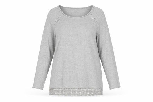 Phase Eight Women's Grey Pullover Jumper Size 14