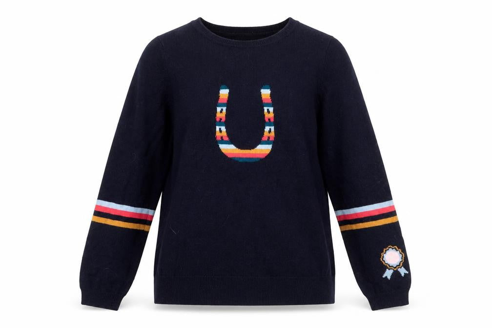 Womens UK Size S Monsoon Blue Pullover Jumper