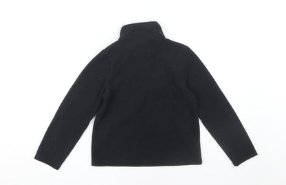 Peter Storm Boys Black Fleece Sweatshirt 7-8 Years