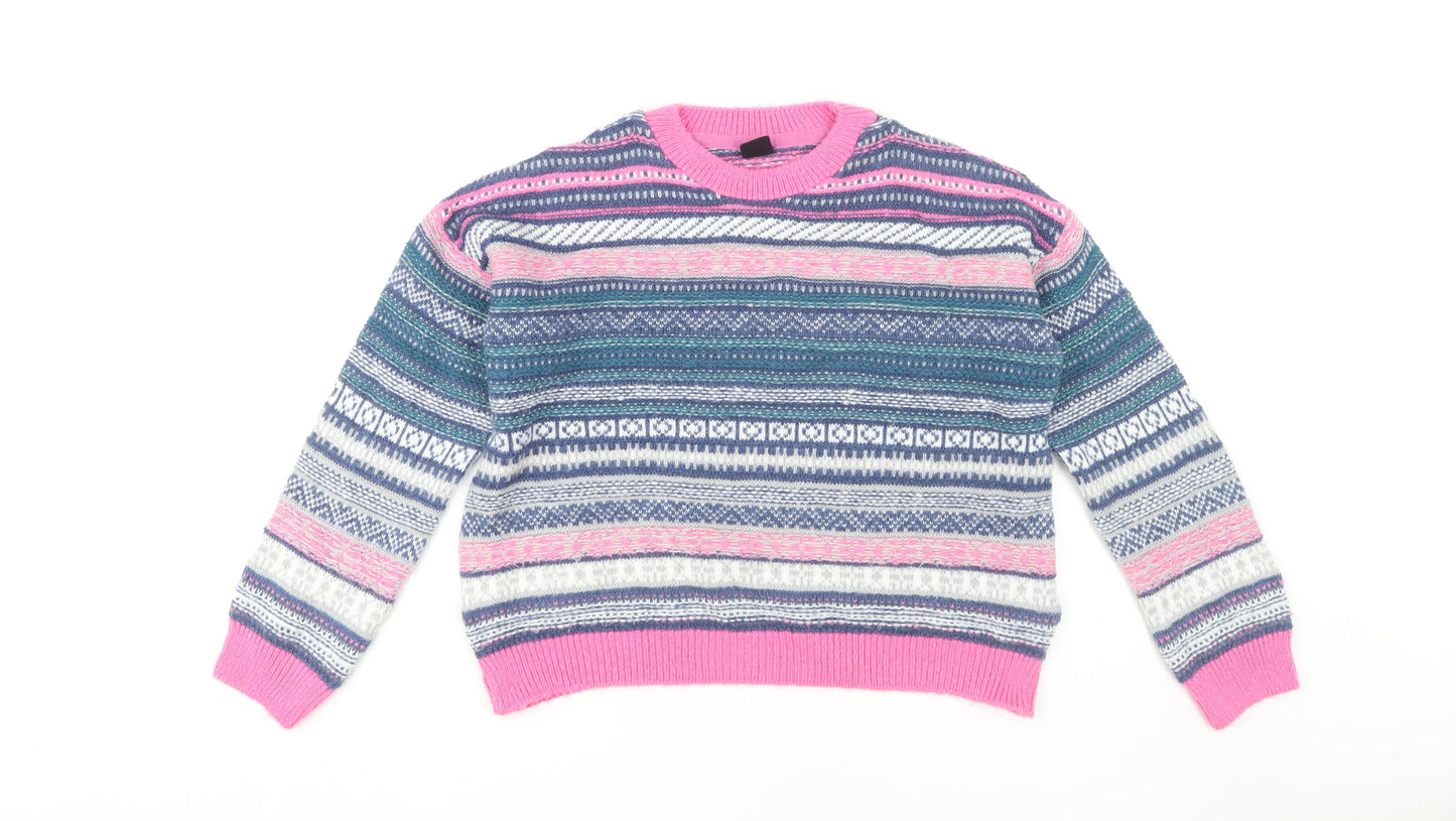 Womens UK Size S Urban Outfitters Multicoloured Pullover Jumper