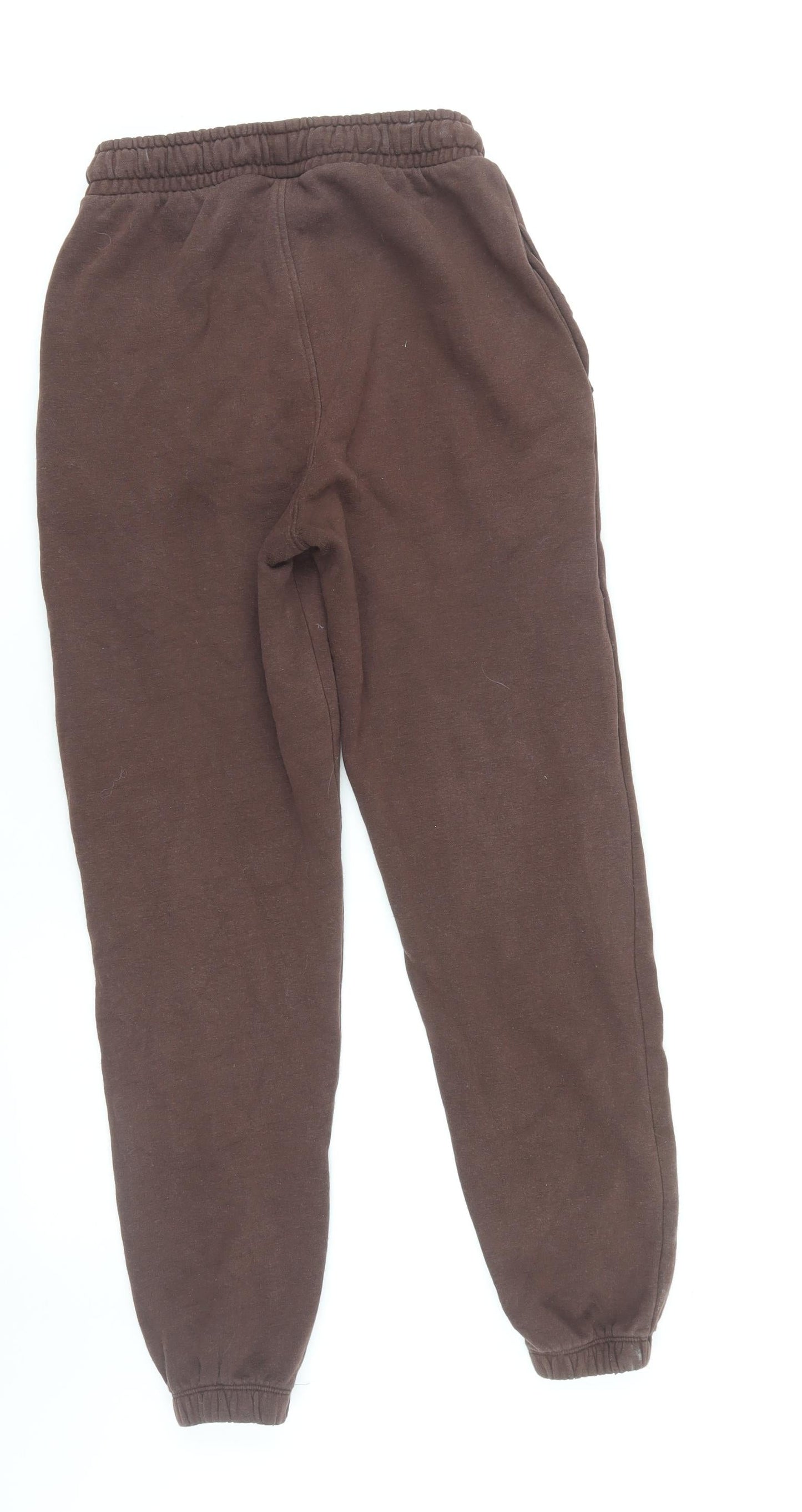 Brown Women's Jogger Trousers - Nobody's Child Size 8