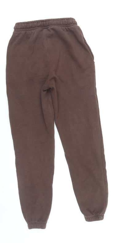 Brown Women's Jogger Trousers - Nobody's Child Size 8
