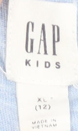 GAP Girls Blue Animal Print XL Playsuit for Casual Spring