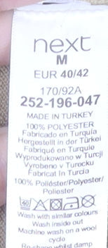 Next Women's Beige Collared Shift Dress Size 12