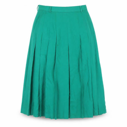 Womens UK Size 14 Viyella Pleated  Skirt