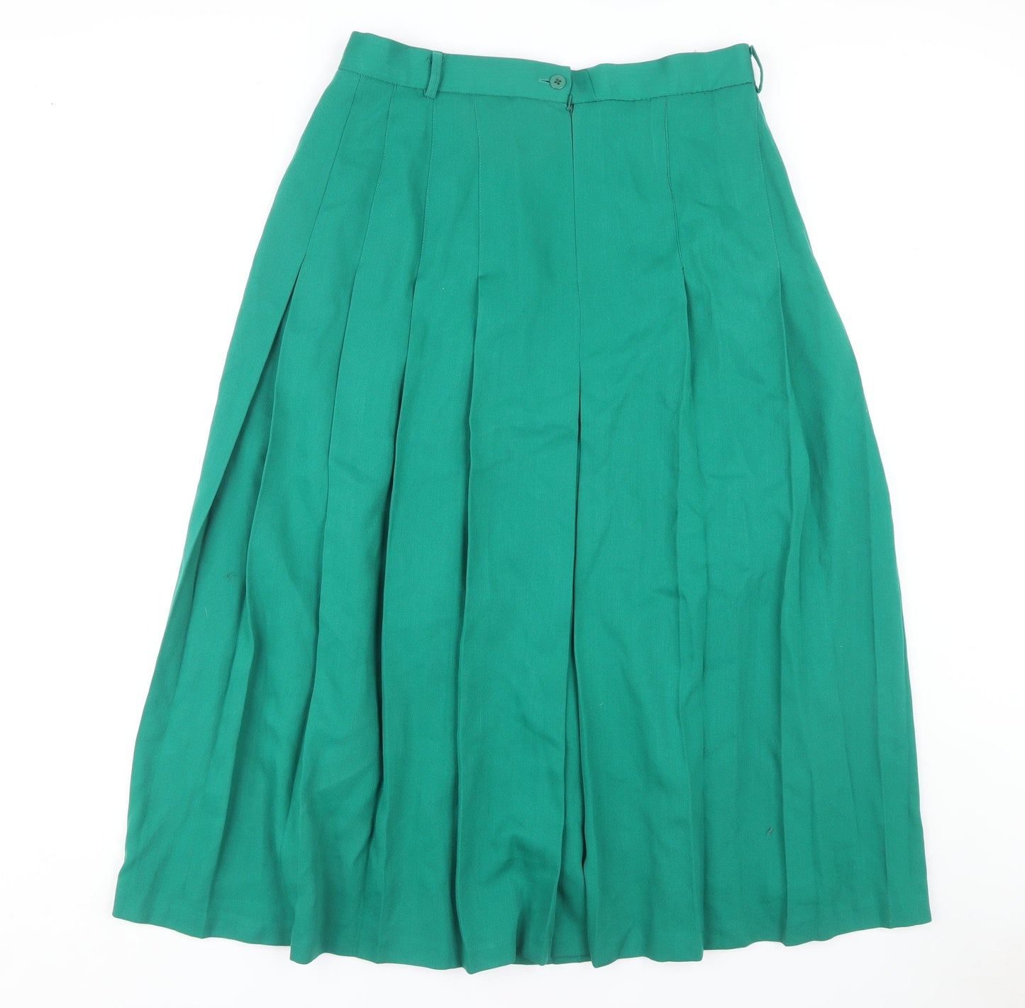 Womens UK Size 14 Viyella Pleated  Skirt