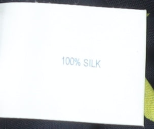 Country Casuals Women's Black Polka Dot Silk A-Line Skirt