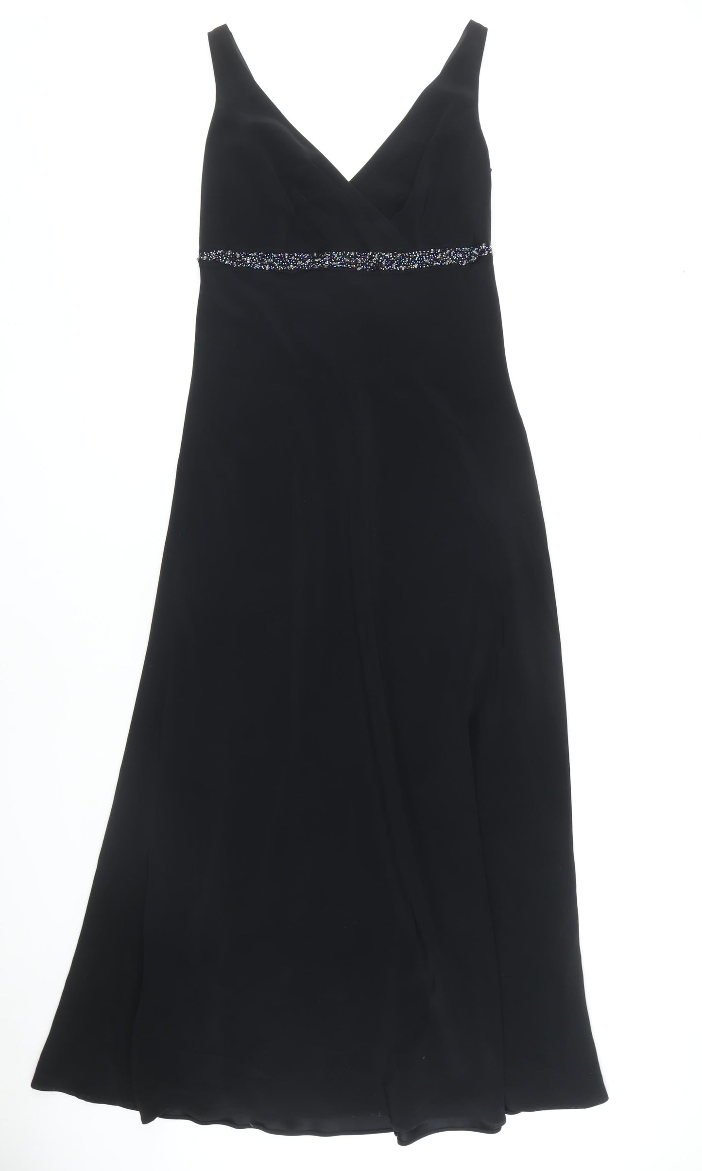 Marks and Spencer Women's Black Fit & Flare Dress Size 10