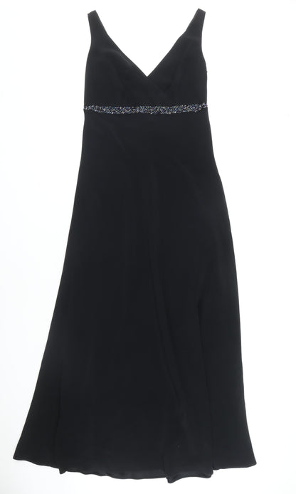 Marks and Spencer Women's Black Fit & Flare Dress Size 10