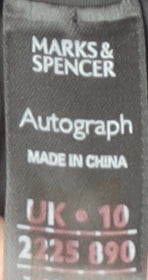 Marks and Spencer Women's Black Fit & Flare Dress Size 10