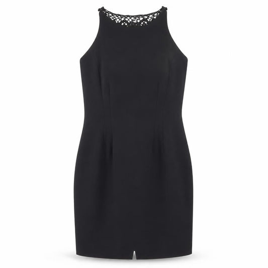 Front view of Principles Women Black Sheath Dress, size 12, Party Cocktial
