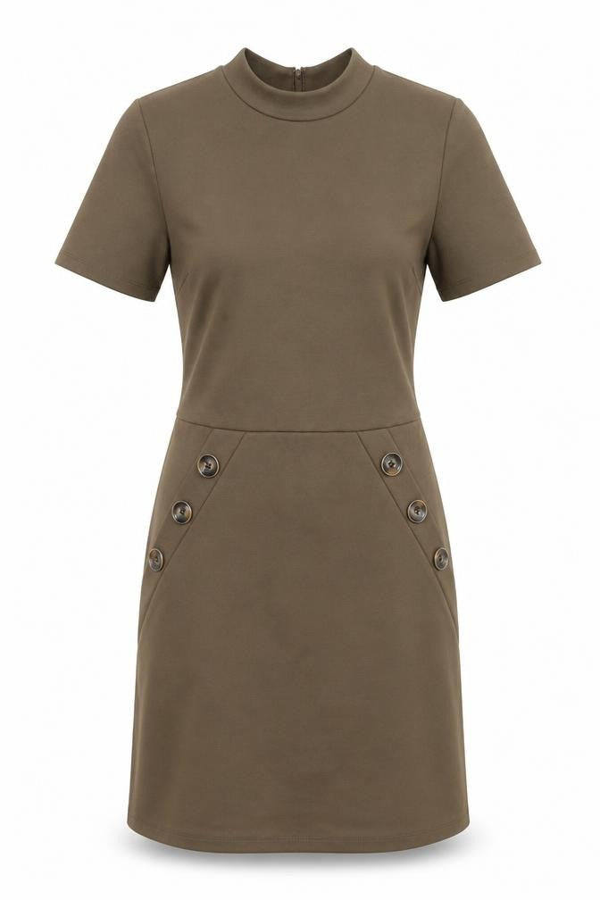 River Island Brown Sheath Dress for Women, Size 8