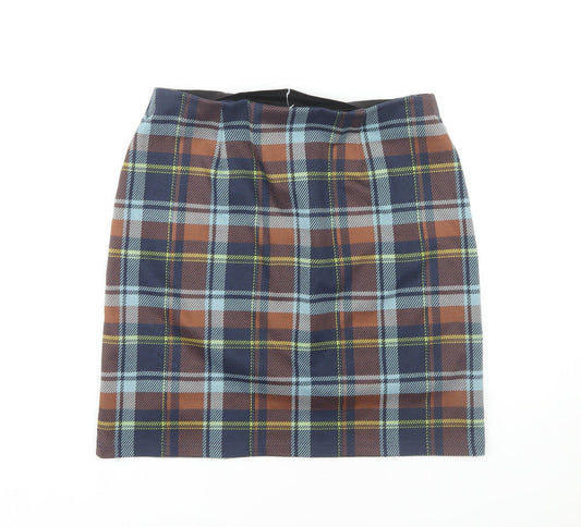Marks and Spencer Women's Multicoloured Pencil Skirt, Size 12
