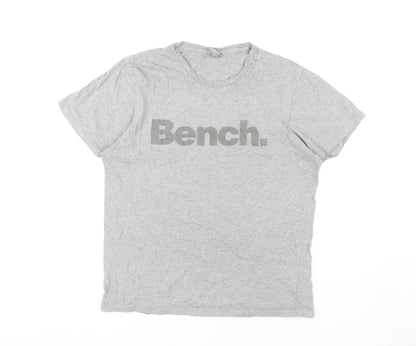 Mens UK Size L Bench Grey  T-Shirt
