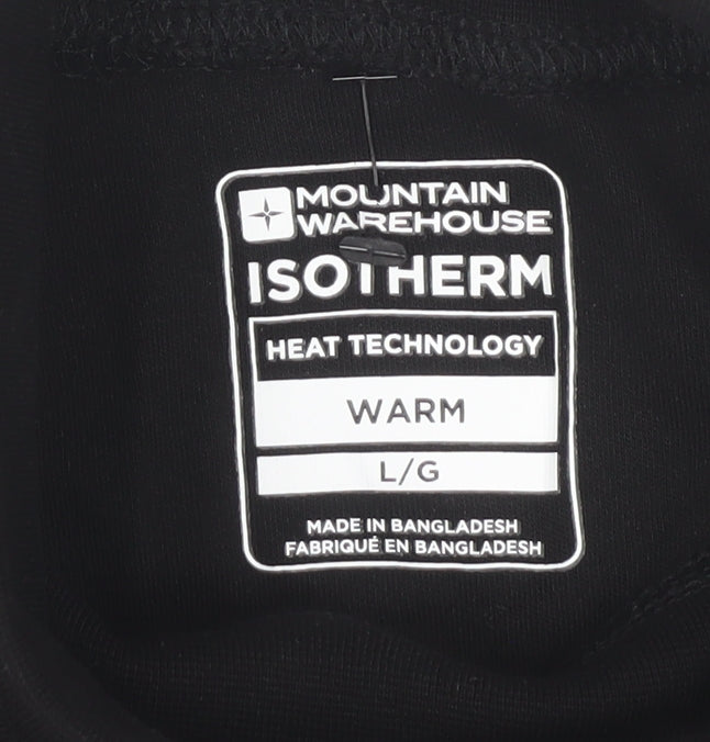 Mountain Warehouse Unisex Black Long Sleeve Top L