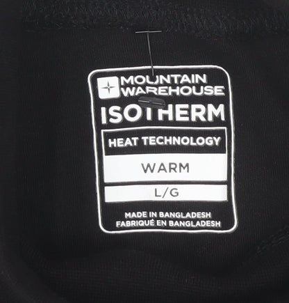 Mountain Warehouse Unisex Black Long Sleeve Top L