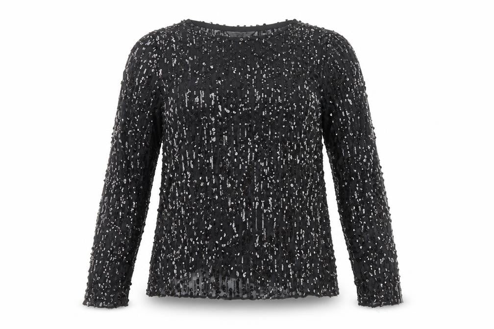 Womens UK Size 8 River Island Black Basic Blouse