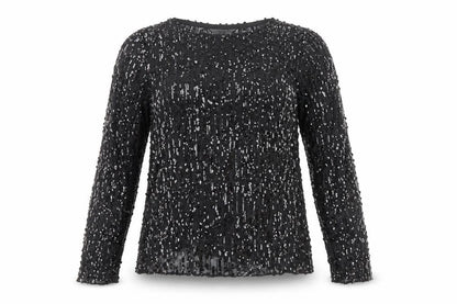 Womens UK Size 8 River Island Black Basic Blouse