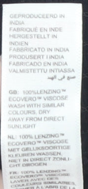 FatFace Women's L Black Trousers Viscose