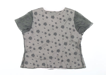 Womens UK Size 20 Jacques Vert Black  Blouse
