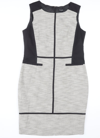 Marks and Spencer Women's Black Sheath Dress Size 14