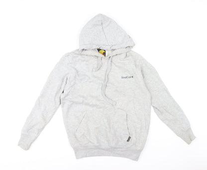 Mens UK Size M SoulCal Grey Pullover Hoodie