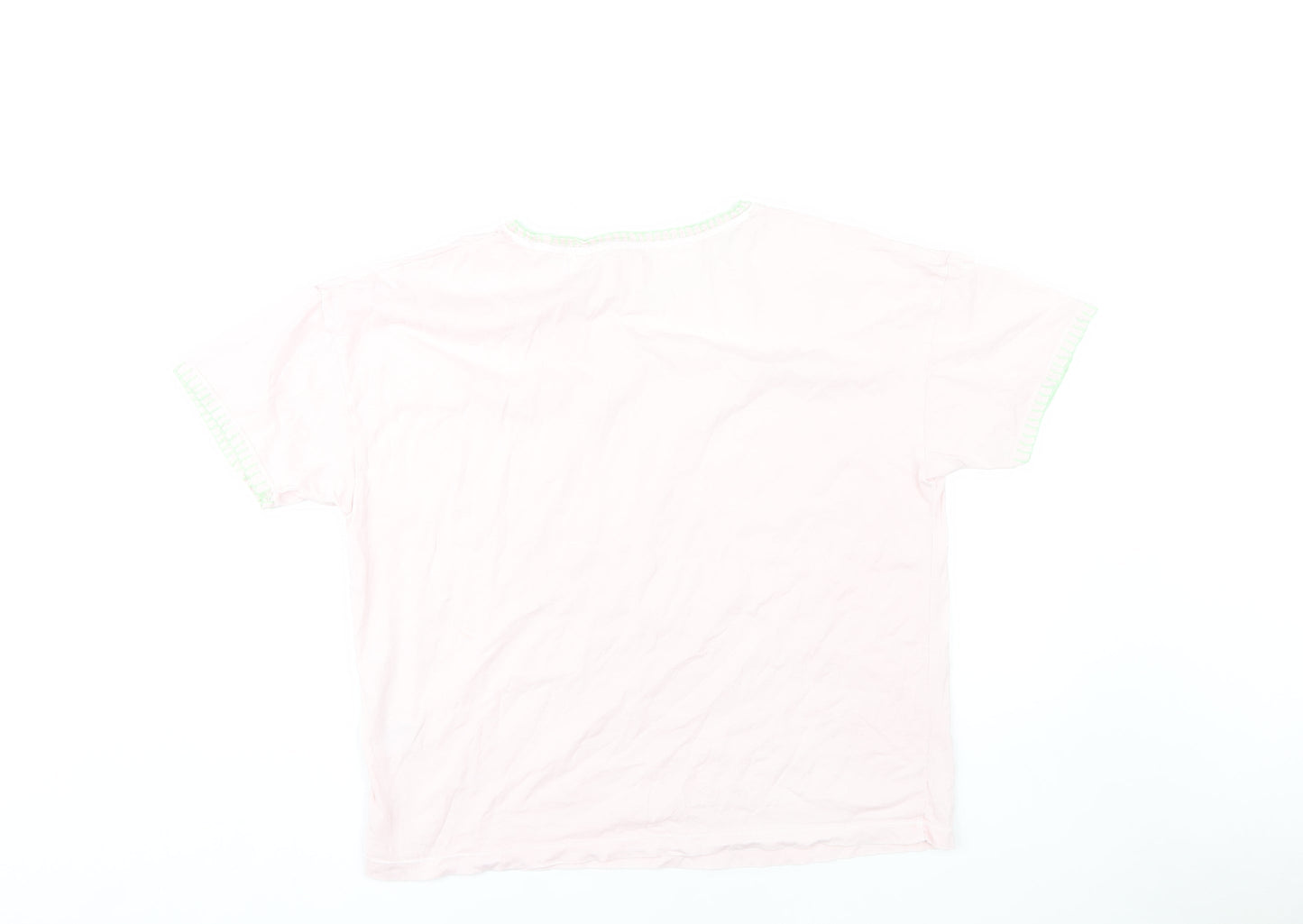 Hush Women's Pink Basic T-Shirt M - Casual & Comfy