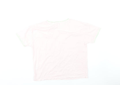 Hush Women's Pink Basic T-Shirt M - Casual & Comfy