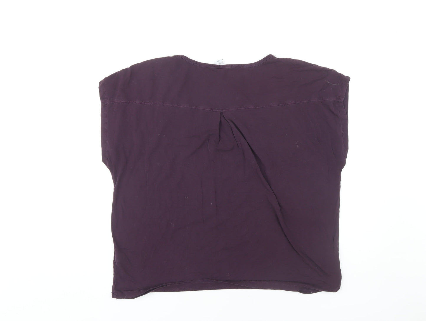 Womens UK Size L FatFace Purple  T-Shirt