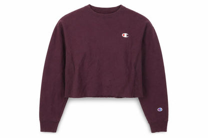 Womens UK Size M Champion Purple Pullover Sweatshirt