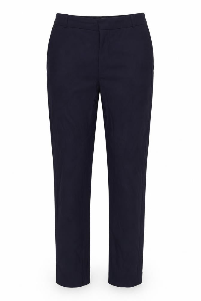 Womens UK Size 8 Mango Regular Fit Casual Black Trousers