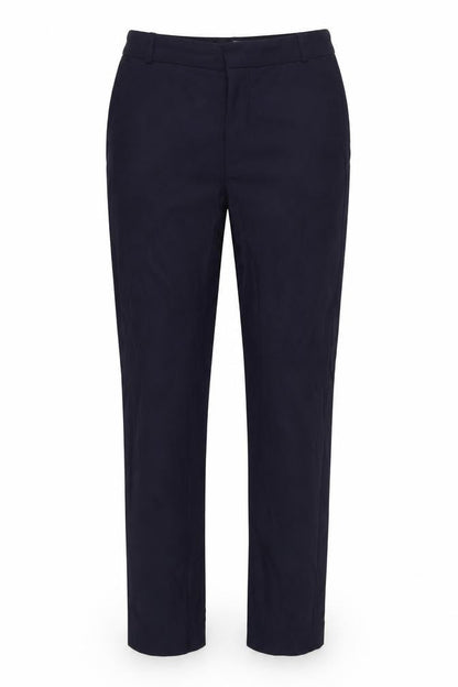 Womens UK Size 8 Mango Regular Fit Casual Black Trousers