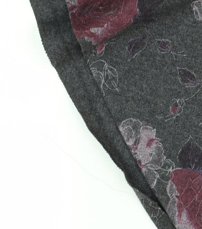 CC Women's Multicoloured A-Line Floral Skirt Size 18