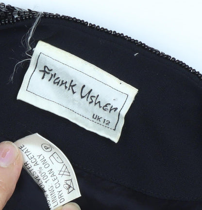Womens UK Size 12 Frank Usher Black
