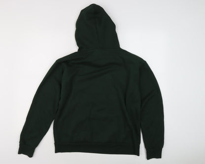 Womens UK Size S Disney Green Pullover Hoodie