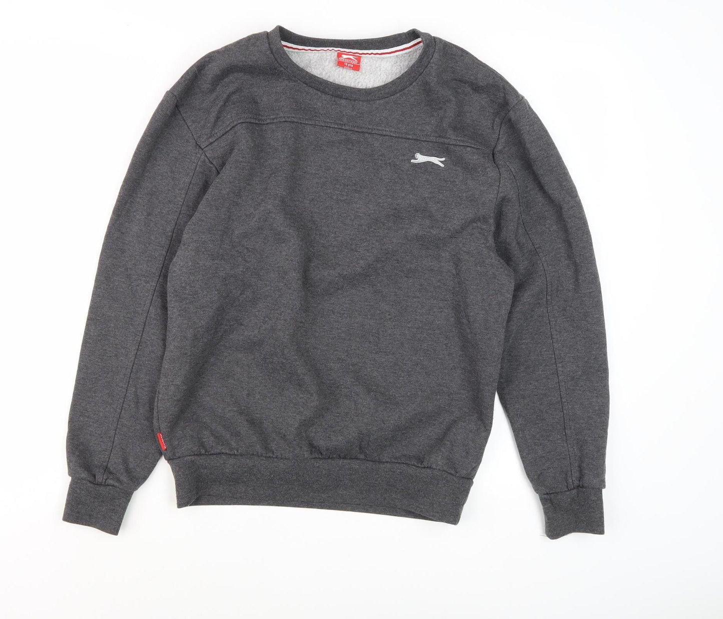 Slazenger Boys' Grey Pullover Sweatshirt 13Y - Casual Style