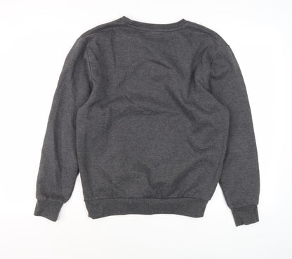 Slazenger Boys' Grey Pullover Sweatshirt 13Y - Casual Style