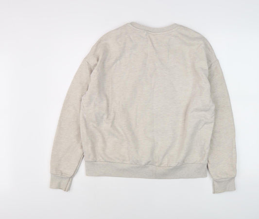 Womens UK Size M Disney Beige Pullover Sweatshirt