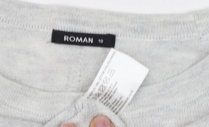 Womens UK Size 16 Roman Grey  Jumper