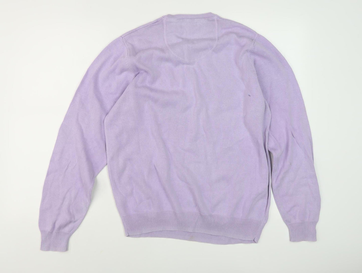 Womens UK Size M Marks and Spencer Purple Pullover Jumper