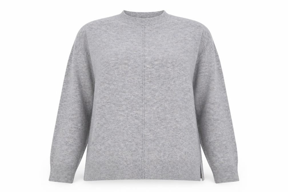 Womens UK Size M Oasis Grey Pullover Jumper
