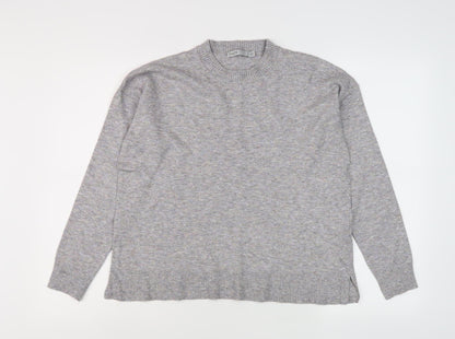 Womens UK Size M Oasis Grey Pullover Jumper