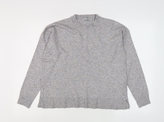 Womens UK Size M Oasis Grey Pullover Jumper