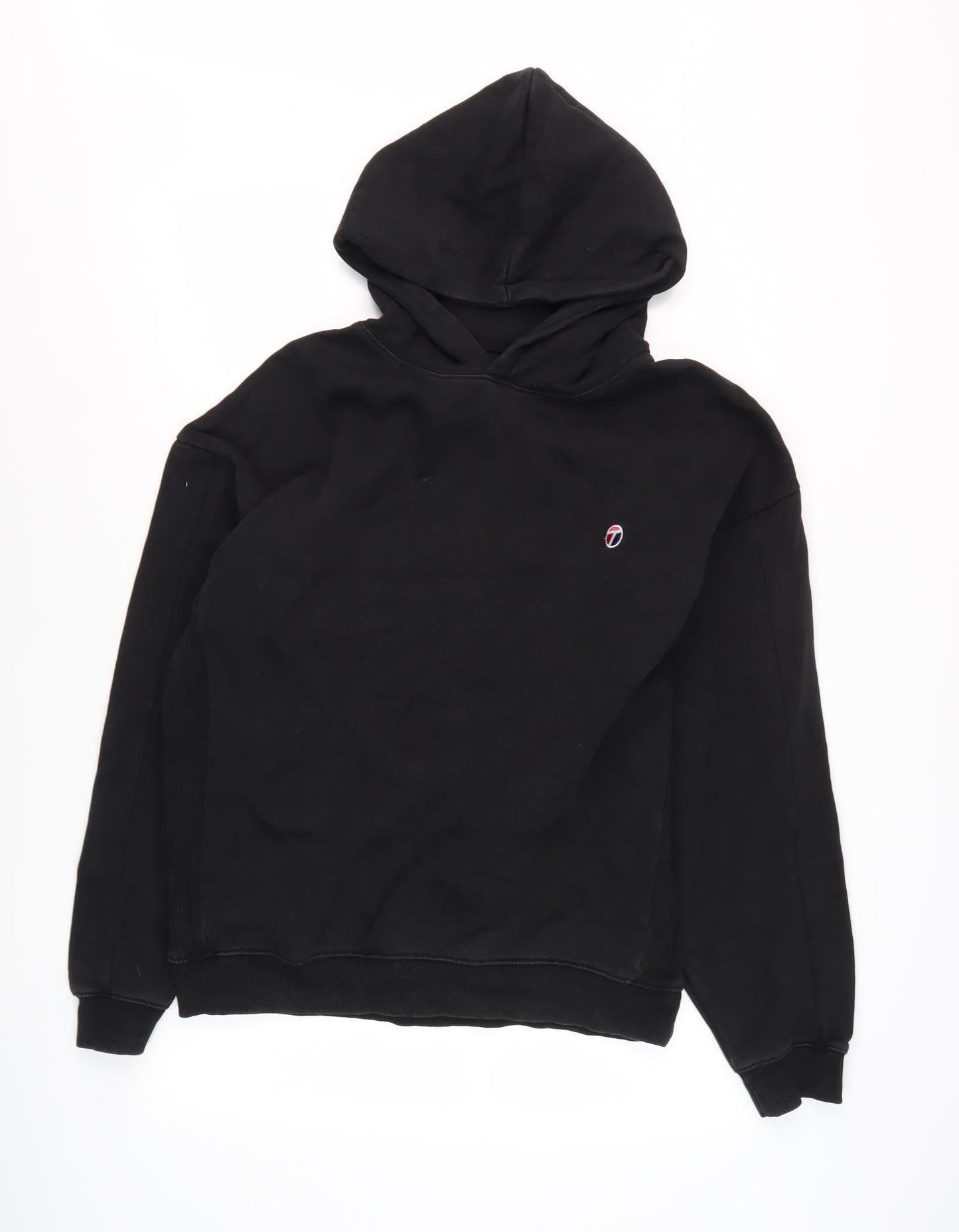 Topman Men's Black Pullover Hoodie M - Fleece, Hooded