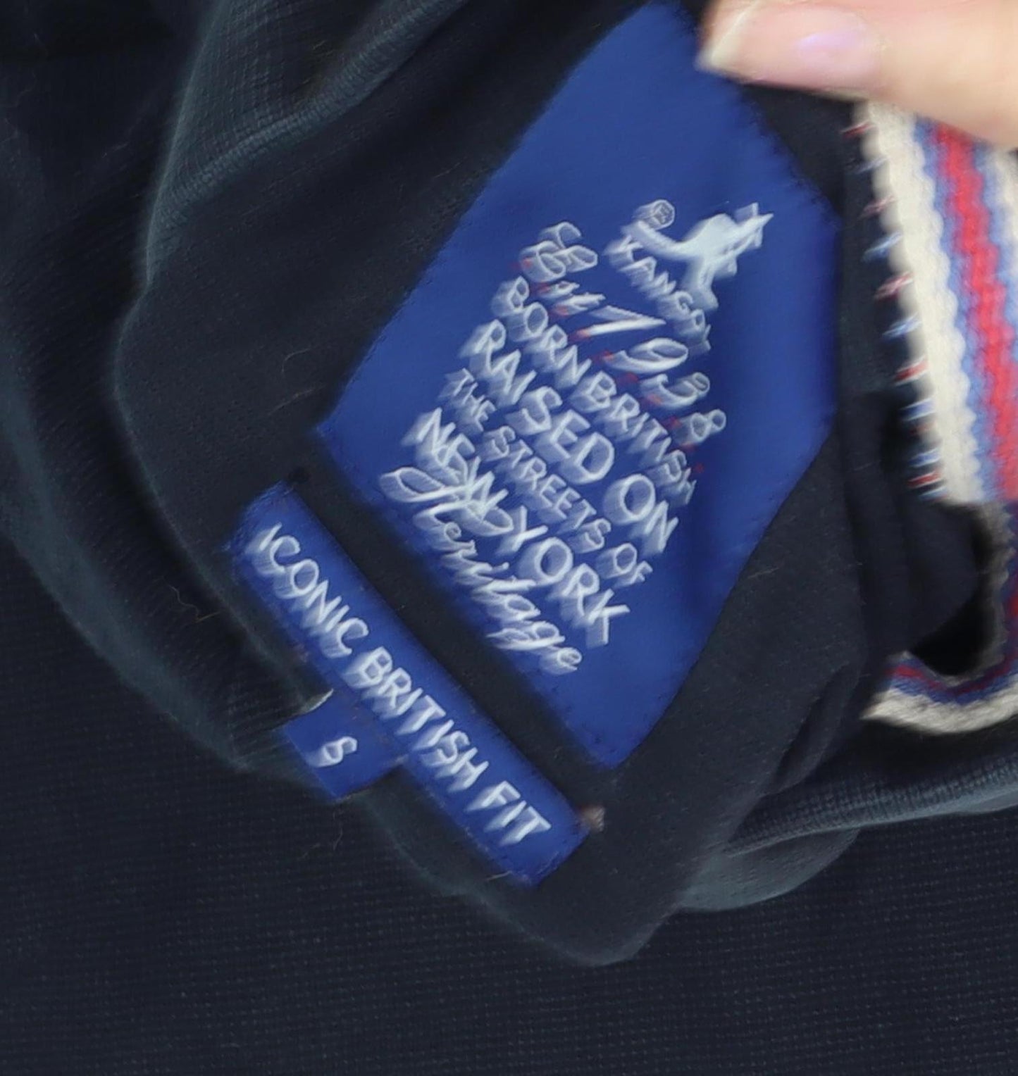 Kangol Men's Black Polo Shirt, Size S, Casual Style