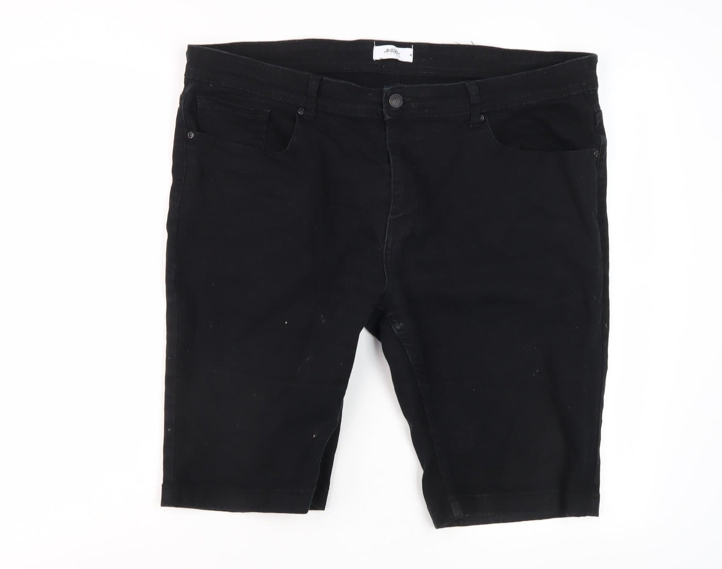 Burton Menswear London Black Denim Men's Shorts Size 40