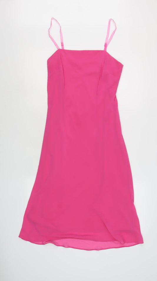 Gina Bacconi Women’s Pink Slip Dress Size 12